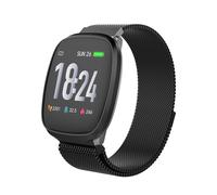 Smart Fitness Band Heart Rate Watch Bracelet GPS APP IP68 T-FIT 260 HB in Black