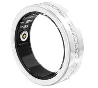 Smart Fitness Ring for Women Diamond Ring Activity Tracker Heart Rate Monitor Sleep Tracker Smart Rings Pedometer Step Counter Calorie Counter Exercise Ladies Rings for Women