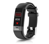 AUDAR EMBi - Fitness Tracker Smart Watch, Heart Rate and Blood Pressure ECG+PPG - 15 Day Battery