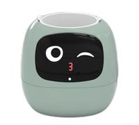 Smart Flower Pot The Interactive Gardening Companion for Plant Enthusiasts (green)