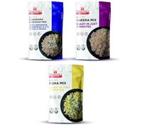 Smart Food Breakfast Combo, Instant Sabudana Khichadi, Sheera, Poha Mix, Ready to Cook, Home Food with Hand Picked Flavours, Pack of 3 (one of Each)