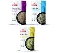 Smart Food Breakfast Combo, Instant Sheera, Upma, Poha Mix, Ready to Cook, Home Food with Hand Picked Flavours, Pack of 3 (one of Each)