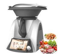 Smart Food Processor - Multifunction Intelligent Automatic Stir Fry Machine, Support Multilingual, 7 Inch Tft Display - 35-11000 R/min, 37-160℃, Non-stick Coating Inner Pot, for Stir Frying,stewing