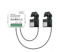 Smart for ZIGBEE 1/2 Way WiFi Energy Meter Bidire for CTion 2 Channel With Clamp 80A Power Clamp Current Transformer App Monitor with Clamp for CT