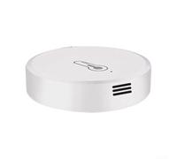 Smart for zigbee Temperature Humidity Sensor Wireless Monitor for Tuya Smart Life - Precise Digital Hygrometer with Real Time Data for Nursery Garage Basement 40x40mm