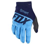 Smart Fox Off-Road Motorcycle Gloves Enduro Shockproof Mens Racing Guantes Moto Cross Luvas Motorbike MX ATV Gloves for Summer M Blue---Blue