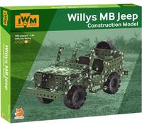 Smart Fox Willys MB Jeep Model - Military-Style Replica Vehicle Collectible
