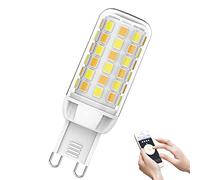Smart G9 LED Light Bulb, G9 LED Bulb 4W Smart LED Bulbs, Replaces 40W Halogen Bulb, WiFi Dimmable Bulb Compatible with Alexa, Google Assistant, Schedules, No Hub (Size : 1pcs)