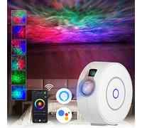 Smart Galaxy Projector Compatible with Alexa & Google Home,Voice Control Star Night Light Projector with Nebula,Sky Lights Suitable for Kids Adults,Room Decor for Bedroom/Bar/Party/Home Theatre