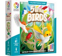 SmartGames - 5 Little Birds, Puzzle Game with 60 Challenges, Ages 5+