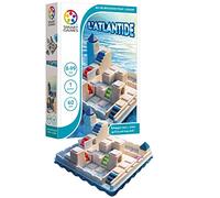 smart games - Atlantis - Puzzle Puzzle Game - 60 3D Challenges from Easy to Hard Level - Escape Before It's Too Late - 1 Player - Ages 8 to 99, White