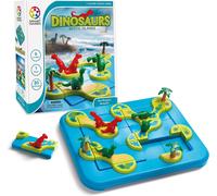 smart games - Dinosaurs Mystic Islands, Puzzle Game with 80 Challenges, 6+ Years