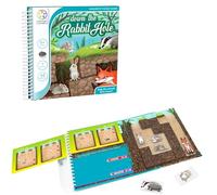 Smart Games - Down the Rabbit Hole, Magnetic Puzzle Game with 48 Challenges, 5+ Years