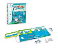 Smart Games - Magnetic Puzzle Game - Flippin' Dolphins - 48 Challenges - Ages 7+