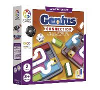 SmartGames - Genius Connection, 1 or 2 Player Battle Puzzle Game, Ages 8+