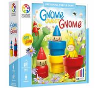 Smart Games Gnome Sweet Gnome | Logic Game for Ages 3-7 | 48 Challenges