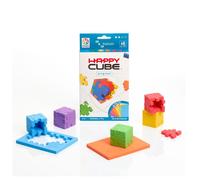Smart Games Happy Cube Original - 2D and 3D Foam Shape Brainteasers for Kids