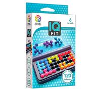 Smart Games IQ Fit 12 Pcs Teaser Puzzle Board Game 1 Player Kids Game Age 6+ New