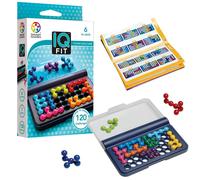 Smart Games IQ Fit 12 Pcs Teaser Puzzle Board Game 1 Player Kids Game Age 6+ New