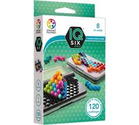 Smart Games - IQ Six Pro, Puzzle Game with 120 Challenges, 3 Playing Modes, 8+