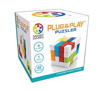Smart Games - Plug & Play Puzzler, 1 Player Puzzle Game with 48 Challenges, 6+ Years