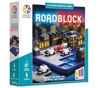 SmartGames Puzzle Game Roadblock - Multi-Level Car - 80 Challenges - Ages 7+