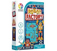 Smart Games - Robot Factory, Puzzle Game with 48 Challenges, 8+ Years