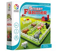 Smart Games Smart Farmer - Kid's Animal Farm Logic Cognitive Skills Game