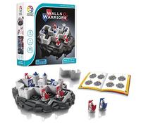 SmartGames Walls and Warriors One Player 3D Puzzle With 80 Multi Level Challenges Ages 8 Years+