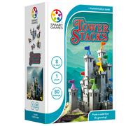 Smart Games Tower Stacks - One Player Brainteaser Puzzle Castle Game