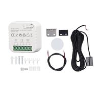Smart Garage Door Opener Kit WiFi Zigbee Remote Controller Voice Control Real Time Monitoring for Sliding Swing Gates with Sensor Cable Accessories