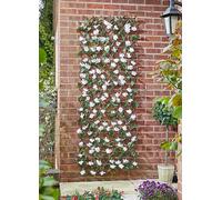 Smart Garden 180 x 90cm Solar InLit Hydrangea Faux Trellis Natural