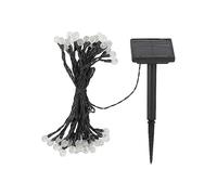 Smart Garden 25 LED Super Bright Solar Powered String Lights - Orbs