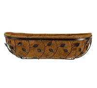 Smart Garden 25L Natural Metal Leaf Rectangular Trough (H)17Cm (W)61Cm (D)18Cm