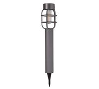 Anglia Grey Decorative Lighting Bright 15 Lumen Solar Powered Garden Stake Light [EEK: A+++]