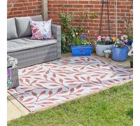 Smart Garden Alfresco Outdoor Garden Rug - Mocha Bloom 210Cm