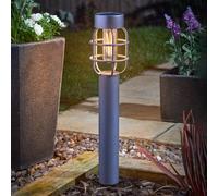 SMART GARDEN Anglia LED solar ground spike light, set of 2, anthracite, IP44