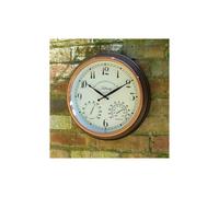 Smart Garden Astbury Wall Clock & Thermometer - 15 Inch