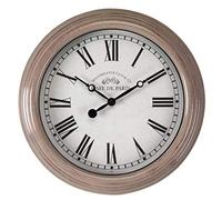 Smart Garden Biarritz Grey & Black Clock - 12in