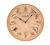 Smart Garden Outside In Birdberry Wall Clock in Multicolor | Charlies