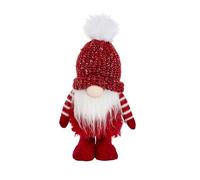 Smart Garden Bobble Gonk Festive Decoration - Red - 30cm Standing - Christmas Decoration For Home - Festive Idea