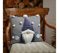 Smart Garden Christmas Gonk Bobble Cushion - Red, Grey & Navy Available (Navy)