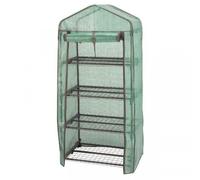 Smart Garden Products 0.7X0.5M 4 Tier Grozone Plastic Growhouse