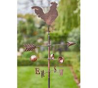 Smart Garden Cockerel WindVane Copper