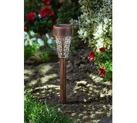 Smart Garden Damasque Set 6 Stake Lights Bronze