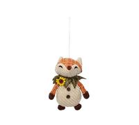 Smart Garden Decorative Hanging Plush Fox Pendants 14cm Autumnal Themed Decoration - Mr Fox - Autumn Decoration Fox Themed Décor Hanging Prop Autumnal Decoration Perfect for Home Kitchen Living Room
