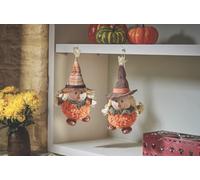 Smart Garden Decorative Hanging Plush Scarecrow Pendant 17cm Autumnal Themed Decoration Mr Scarecrow Autumn Decoration