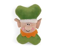 Smart Garden Elf Design Dog Toy - Squeaky Bone, 22cm, Perfect for Small to Medium Dogs, Festive Gift