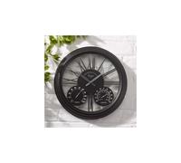 Smart Garden Exeter Black 15" Wall Clock