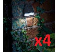 Smart Garden Fence, Wall & Post 3 Lumen Light, 4 Pack